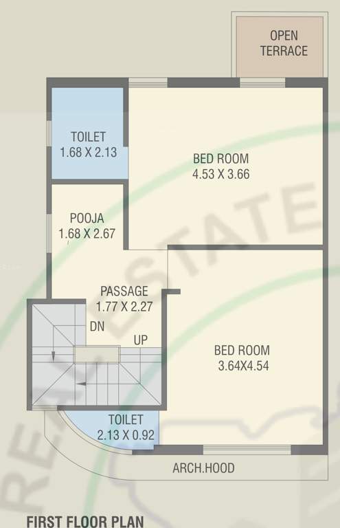  shantam luxuria Floor Plan First Floor Plan