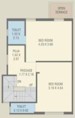  shantam luxuria Floor Plan First Floor Plan