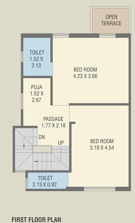  shantam luxuria Floor Plan First Floor Plan