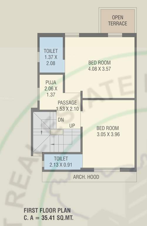  shantam luxuria Floor Plan First Floor Plan