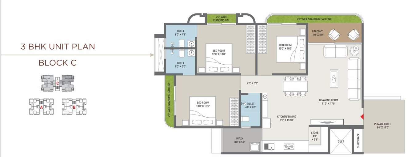  fortune 3 Floor Plan Floor Plan