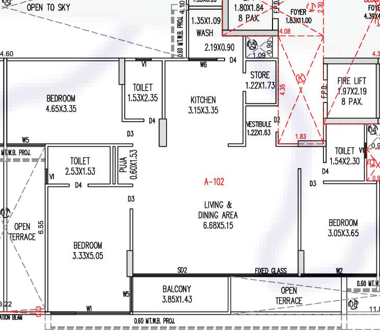 megh malhar indigo Floor Plan Floor Plan