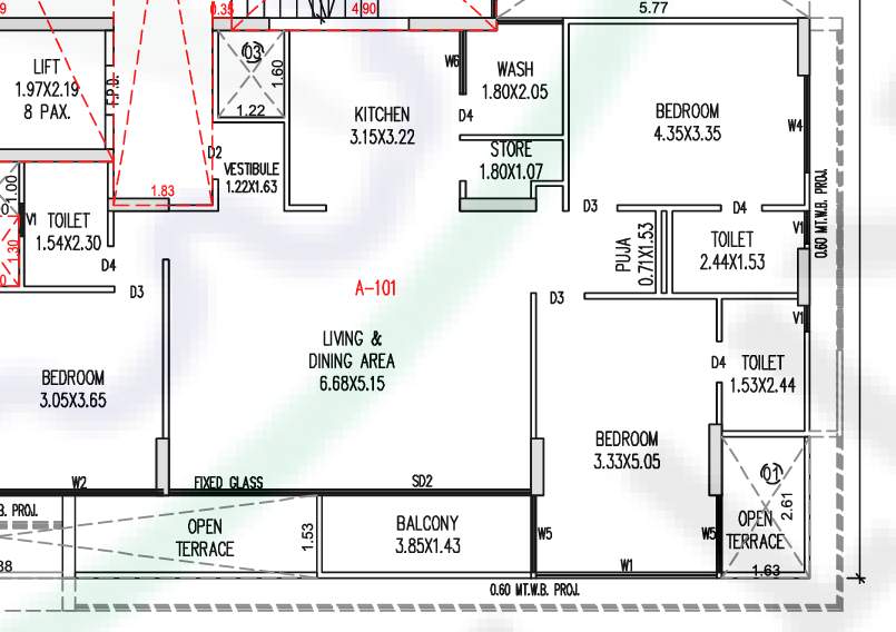 megh malhar indigo Floor Plan Floor Plan