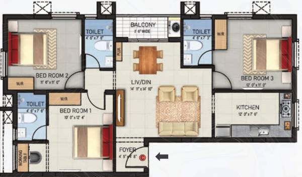  sankalpa Floor Plan Floor Plan