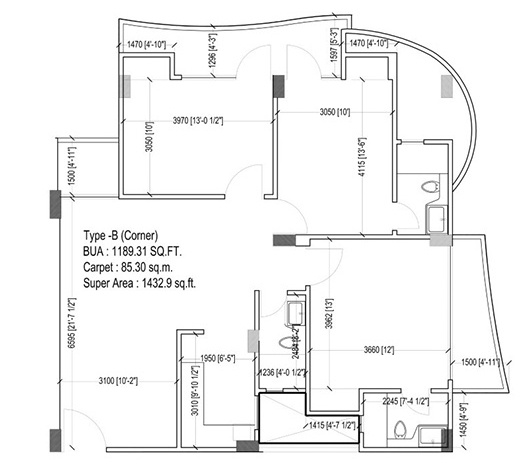  greens Floor Plan Floor Plan