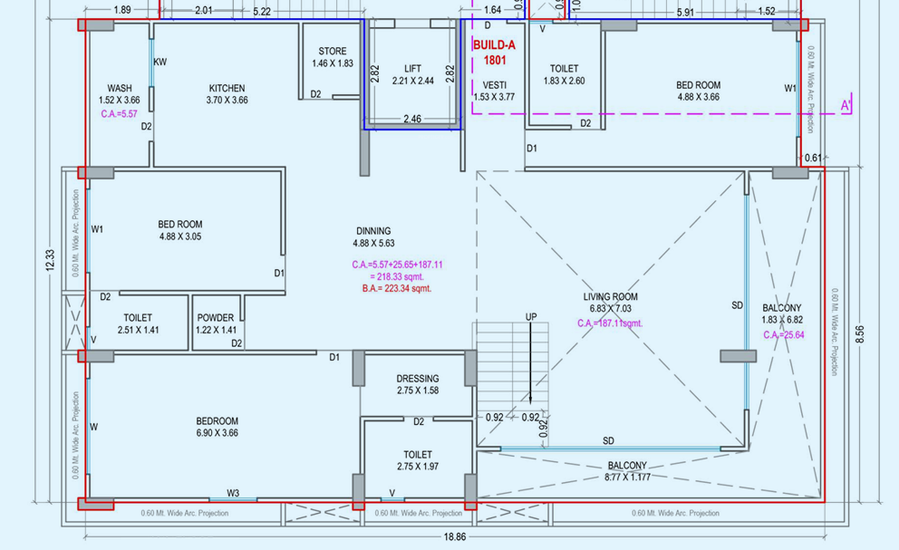  central park Floor Plan Lower Level Duplex Plan