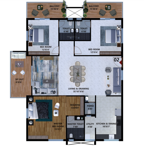  jumeirah-towers Floor Plan Floor Plan