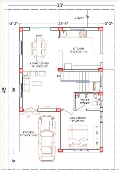  praveens golden leaf Floor Plan Lower Ground Floor Plan