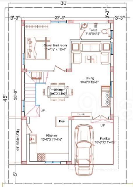  praveens golden leaf Floor Plan Lower Ground Floor Plan