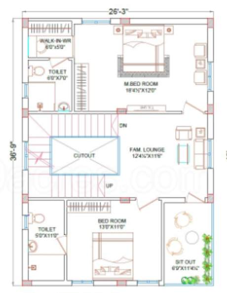  praveens golden leaf Floor Plan First Floor Plan