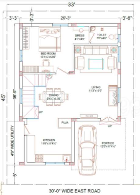  praveens golden leaf Floor Plan Lower Ground Floor Plan