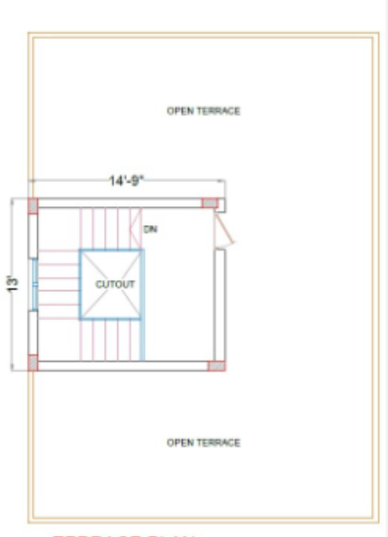 Second Floor Plan praveens golden leaf Floor Plan Second Floor Plan