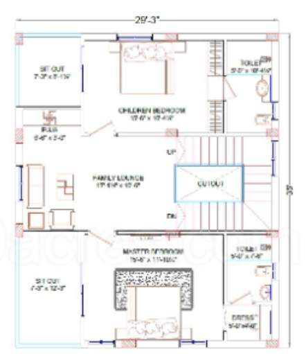  praveens golden leaf Floor Plan First Floor Plan
