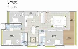 Lower Level Penthouse Plan ercole Floor Plan Lower Level Penthouse Plan
