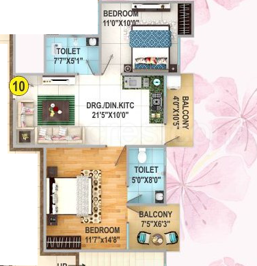  kriti raman residency Floor Plan Floor Plan