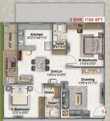  nlc-aroha Floor Plan Floor Plan