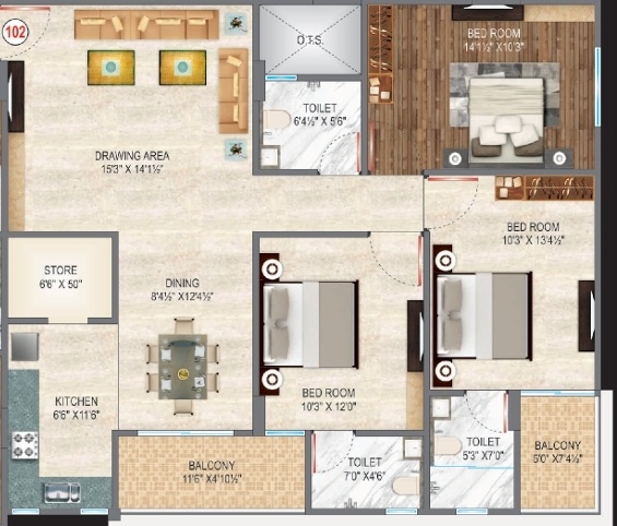  the-landmark Floor Plan Floor Plan
