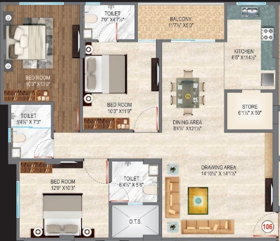  the landmark Floor Plan Floor Plan