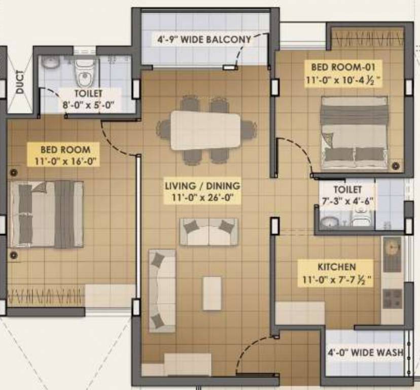  oak park Floor Plan Floor Plan