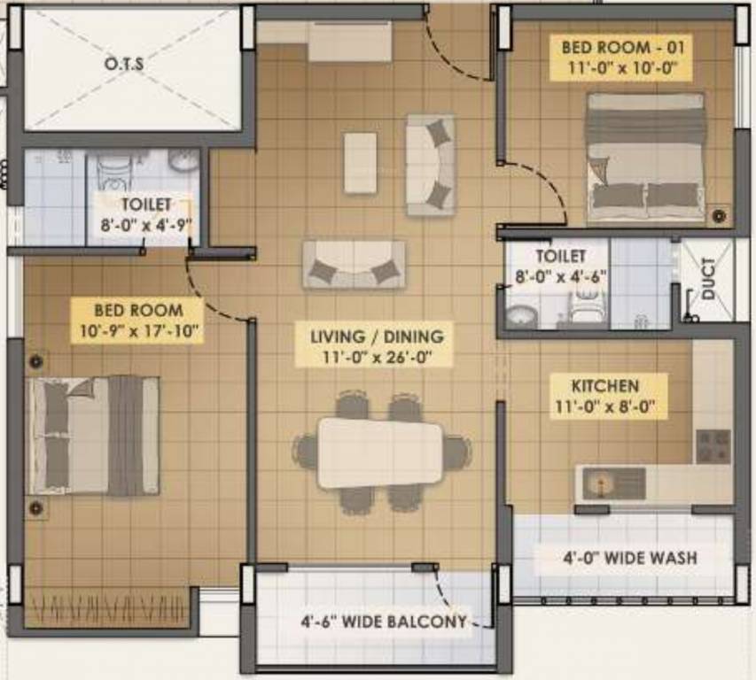  oak park Floor Plan Floor Plan