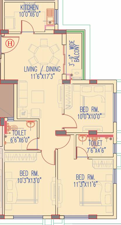  eternia Floor Plan Floor Plan