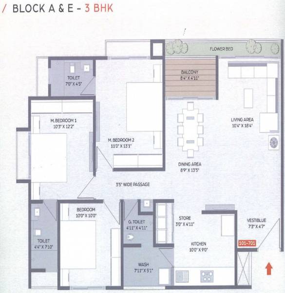  bansari-height-2 Floor Plan Floor Plan