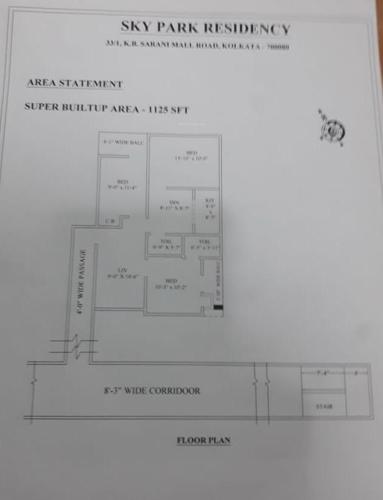  skypark-residency Floor Plan Floor Plan