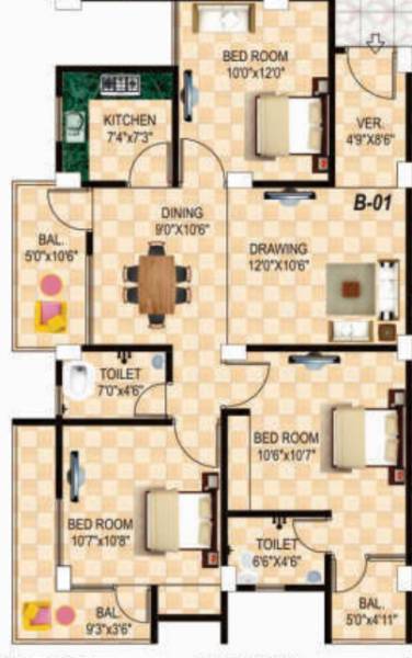  pm-city Floor Plan Floor Plan