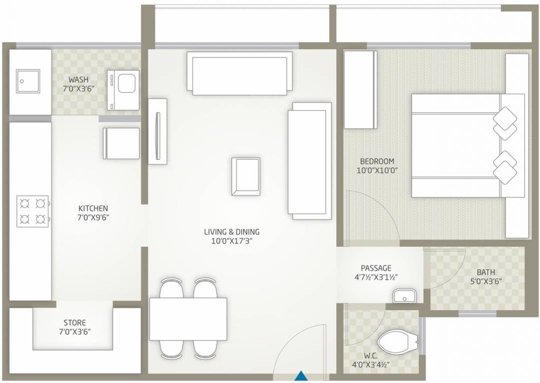 Floor Plan goyal and co aakash residency Floor Plan Floor Plan