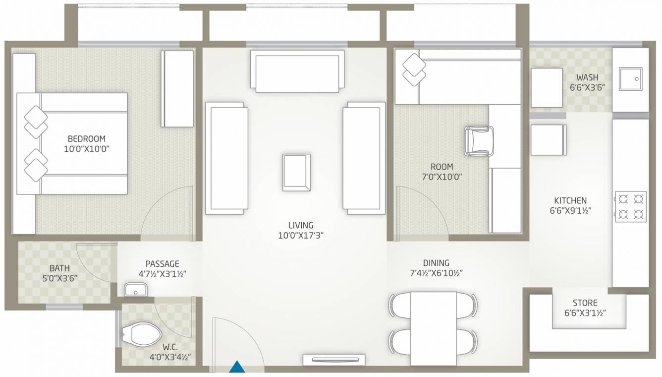 Floor Plan goyal and co aakash residency Floor Plan Floor Plan