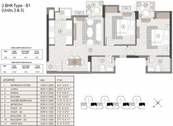  new-haven-bahadurgarh Floor Plan Floor Plan