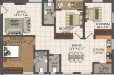 Floor Plan homes khyathi Floor Plan Floor Plan