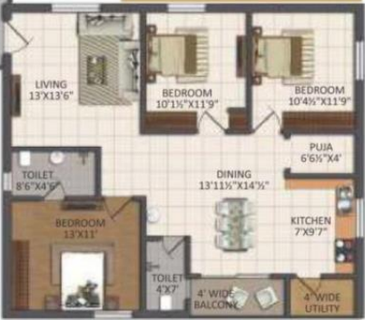 Floor Plan homes khyathi Floor Plan Floor Plan