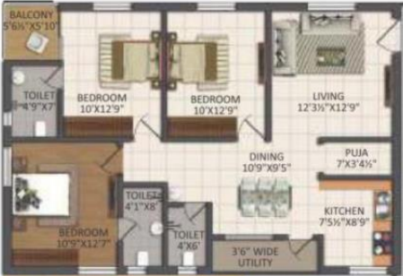 Floor Plan homes khyathi Floor Plan Floor Plan
