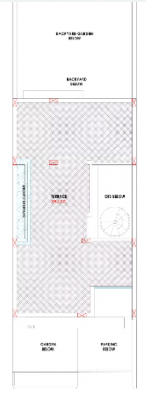 Terrace Floor Plan  dhyanam villas Floor Plan Terrace Floor Plan