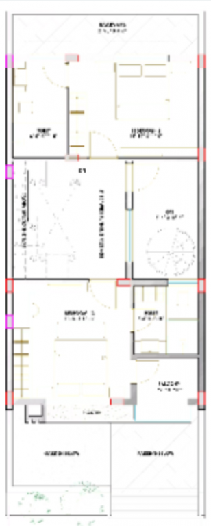 dhyanam villas Floor Plan First Floor Plan