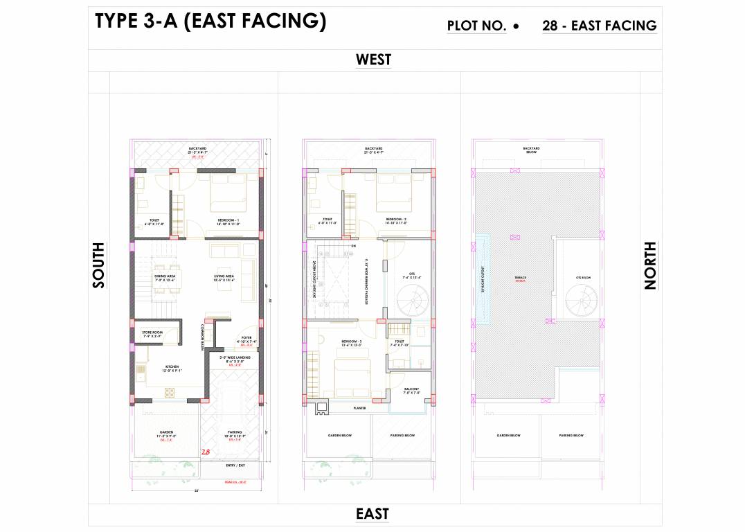 dhyanam villas Floor Plan Floor Plan