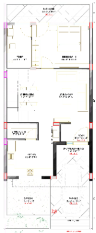 dhyanam villas Floor Plan Ground Floor Plan