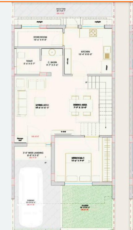 dhyanam villas Floor Plan Ground Floor Plan