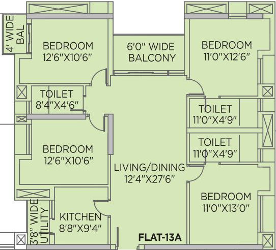  the sky lake Floor Plan Floor Plan