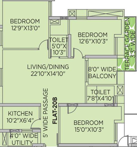  the sky lake Floor Plan Floor Plan