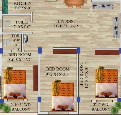  apartment Floor Plan Floor Plan