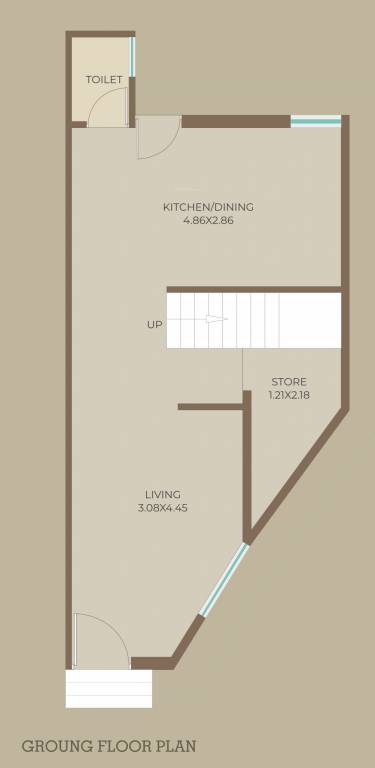 radhekrishna residency Floor Plan Ground Floor Plan