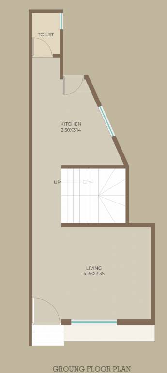 radhekrishna residency Floor Plan Ground Floor Plan