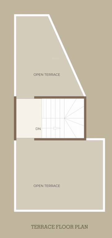 radhekrishna residency Floor Plan Terrace Floor Plan