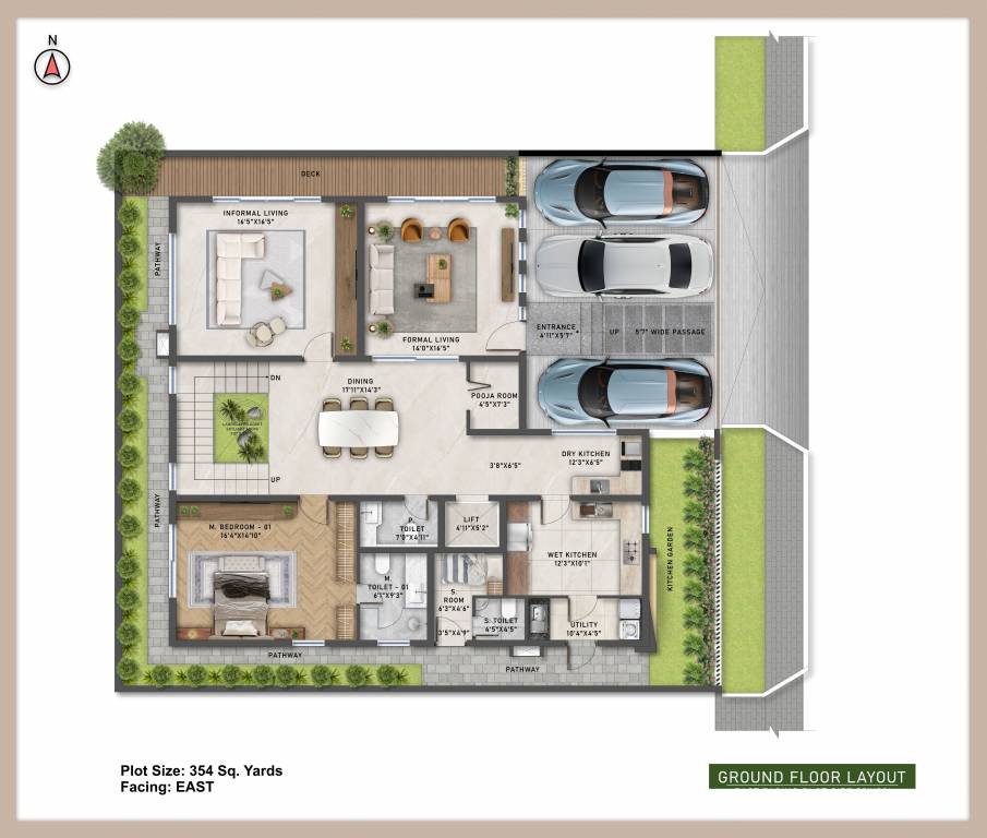  villa verde Floor Plan Ground Floor Plan