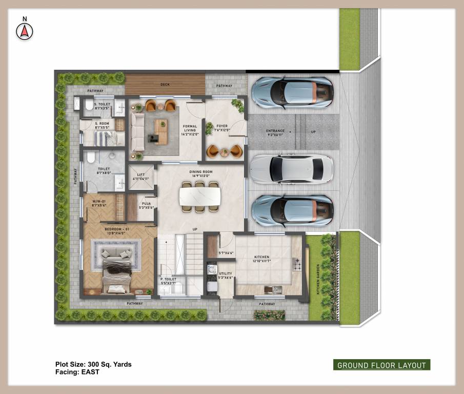  villa verde Floor Plan Ground Floor Plan