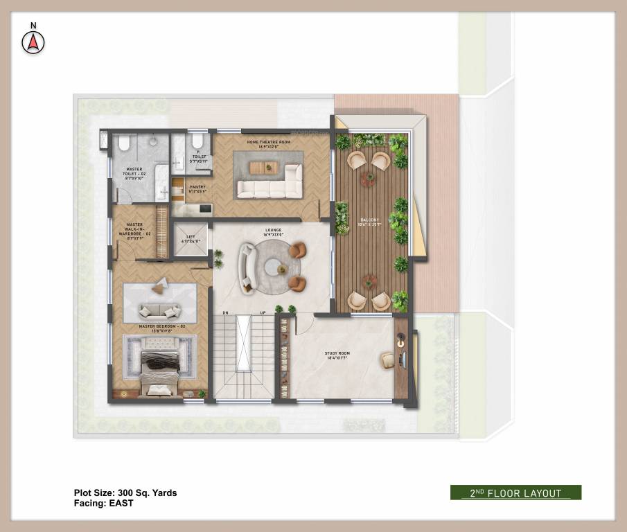  villa verde Floor Plan Second Floor Plan