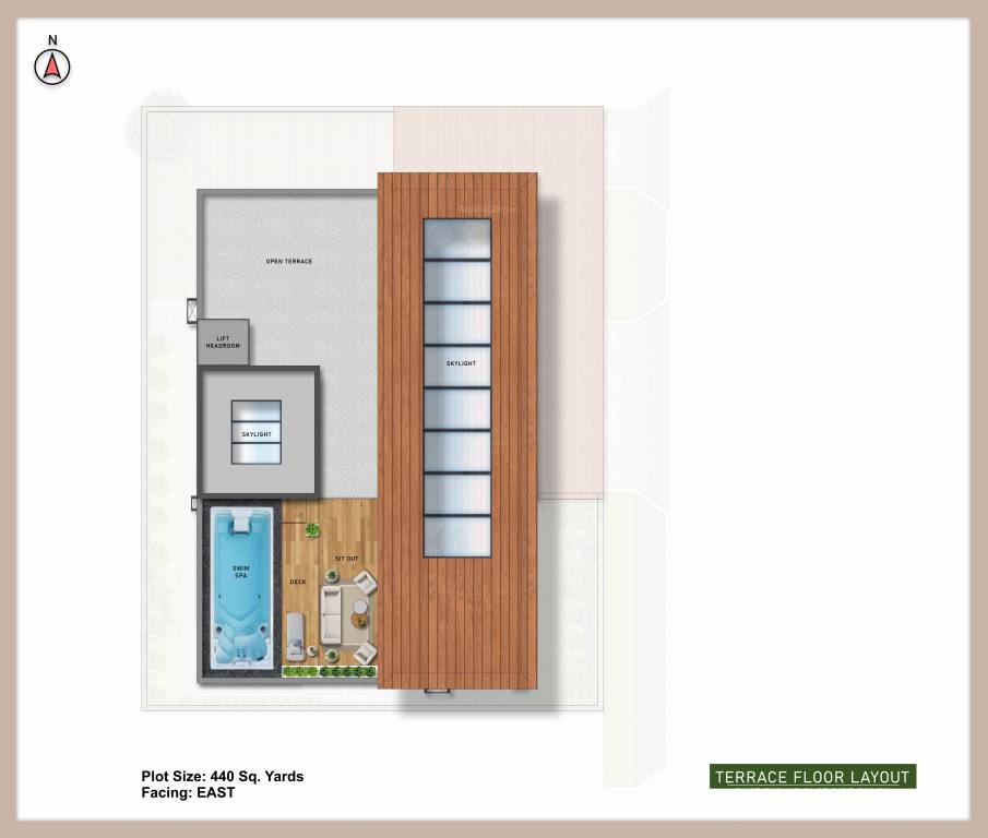 Terrace Floor Plan villa verde Floor Plan Terrace Floor Plan