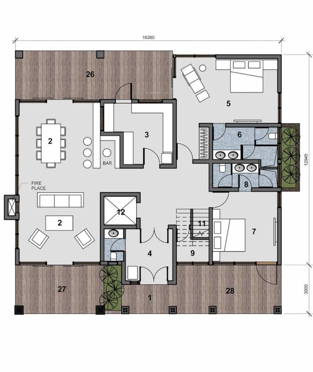  anandvan Floor Plan Ground Floor Plan